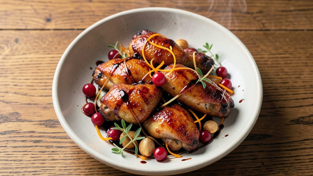 Cranberry Chicken Wings Recipe: Tart-Sweet Glaze That Sticks to Every Bite