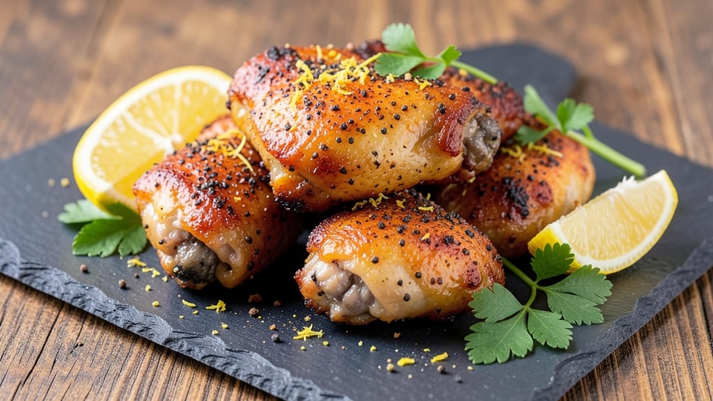 Dry Rub Lemon Pepper Chicken Wings Recipe: Crispy Bark and Tangy Zing in 30 Minutes