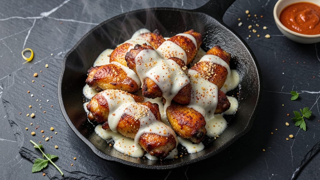 Anthony's Coal-Fired Pizza Chicken Wings Recipe: Smoky Char and Cheesy Crisp in One Bake