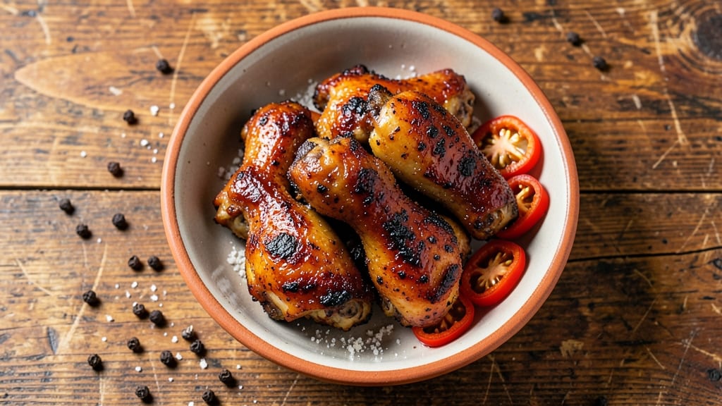 Baked Chicken Wings Black Folks Recipe: Smoky Paprika Crunch With Juicy Centers