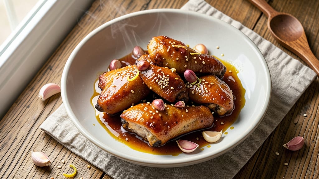 Baked Marinated Chicken Wings Recipe: Honey-Soy Glaze Locks in Juice and Crisp