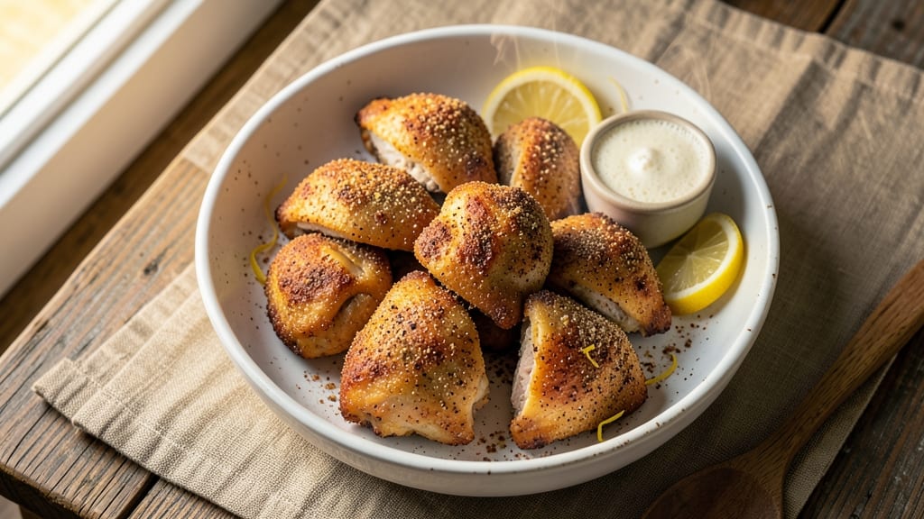 Air Fried Chicken Quarters Recipe: Buttermilk Brine Secret for Crispy-Golden Skin