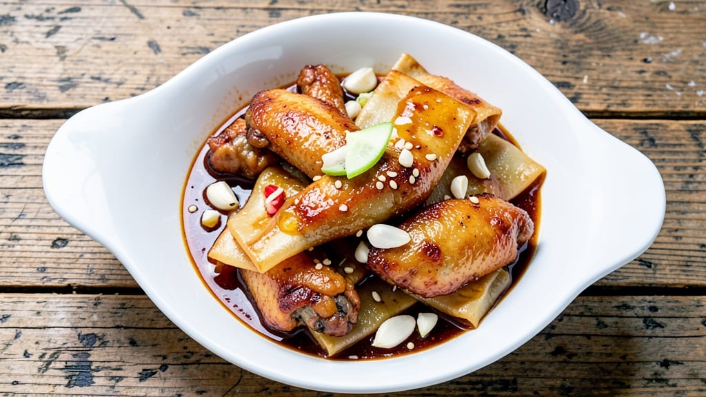 Fermented Bean Curd Chicken Wings Recipe: Umami Bomb With Crispy Celery-Vinegar Crunch