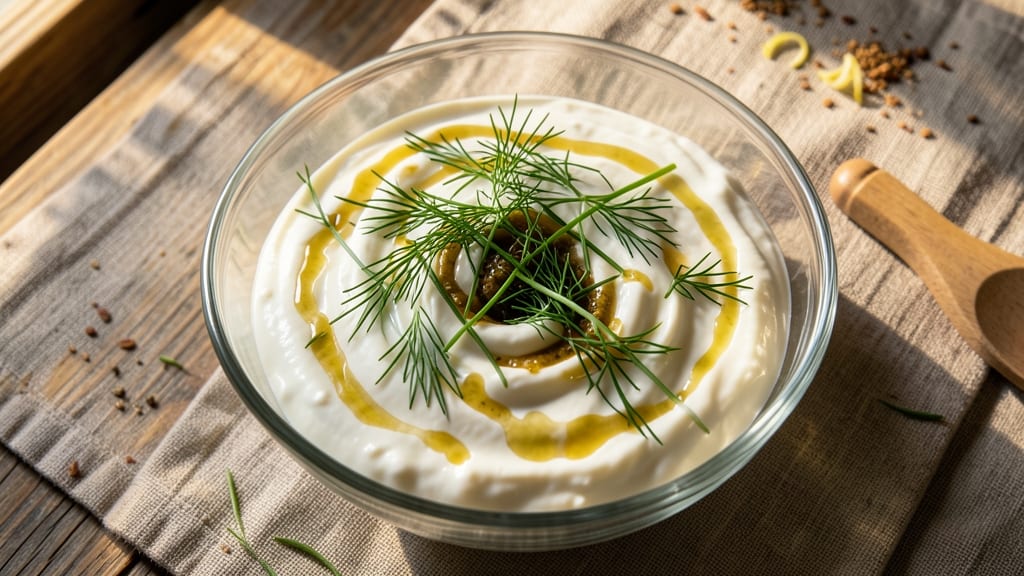 Babe's Chicken House Salad Dressing Recipe: Herby Vinaigrette With Tangy Yogurt Base