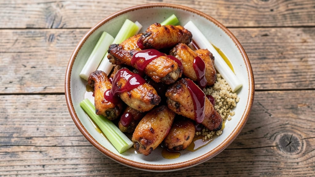 Frank's RedHot Chicken Wings Recipe: Celery-Crusted Heat with Vinegar Tang Kick