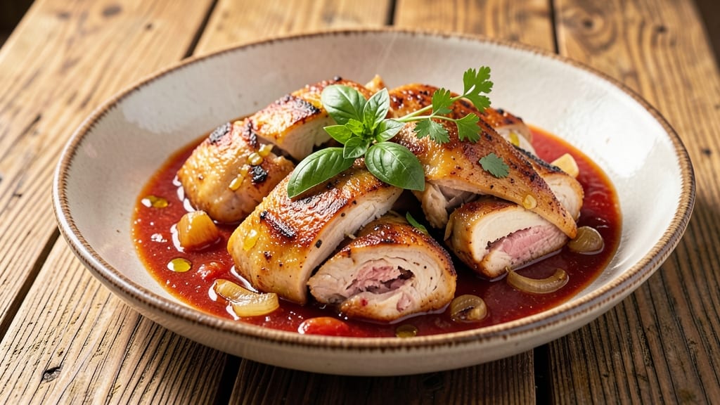 Giada's Chicken Cacciatore Recipe: Celery-Crusted Bites with Marsala Magic