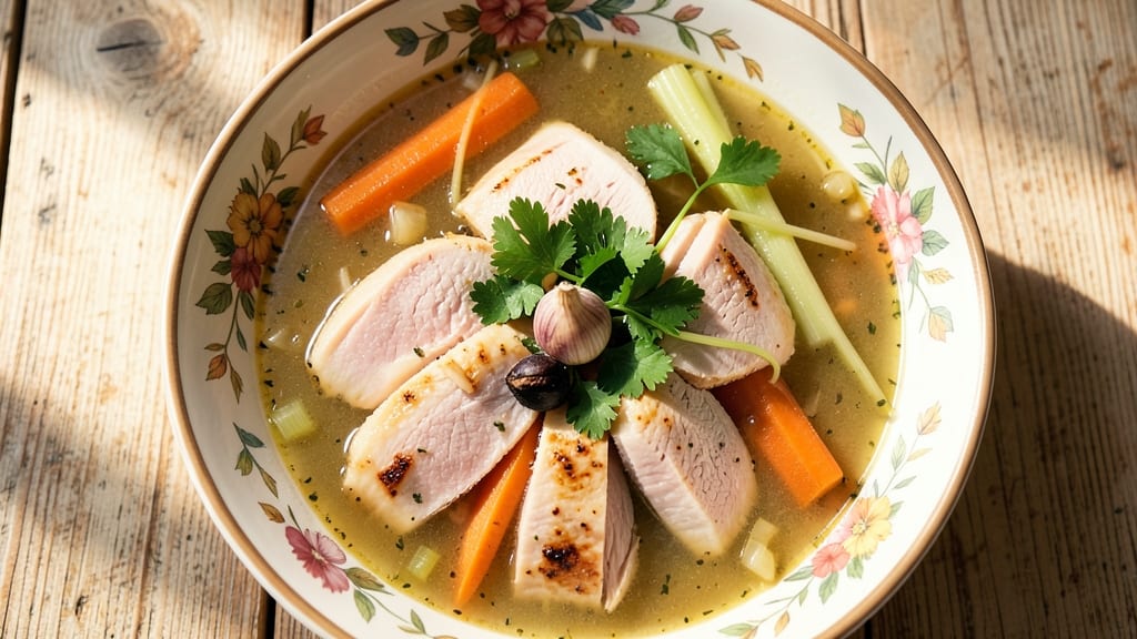 Grandma's Chicken Soup Recipe: Celery-Infused Comfort with Homestyle Warmth