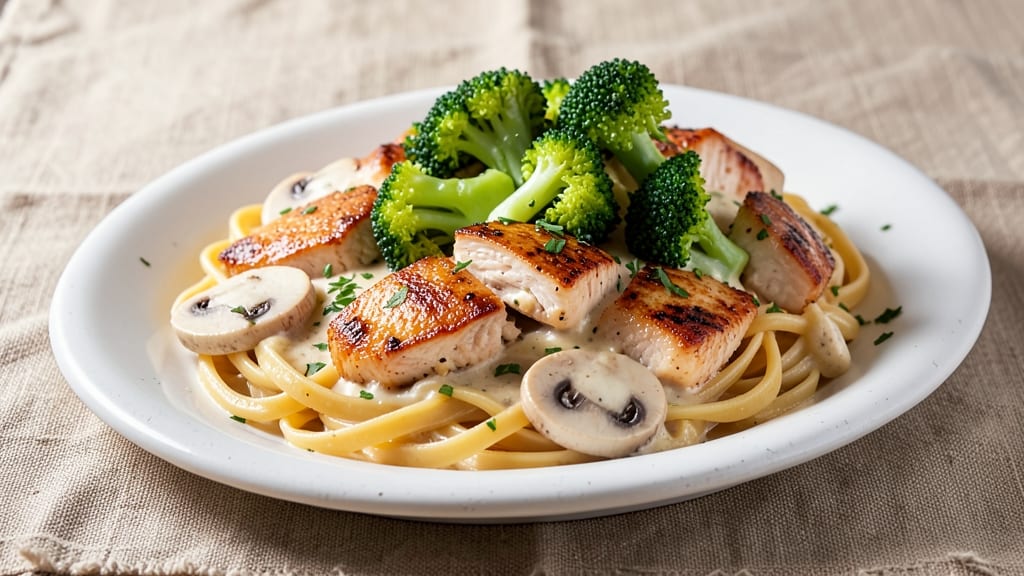 Grandma's Restaurant Chicken Tetrazzini Recipe: Marsala Wine-Kissed Crispy Celery Topping