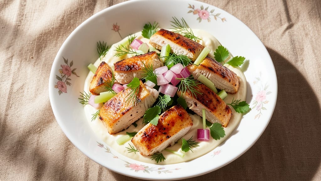 Hellmann's Chicken Salad Recipe: Creamy Mayonnaise Base With Crispy Chicken Bites