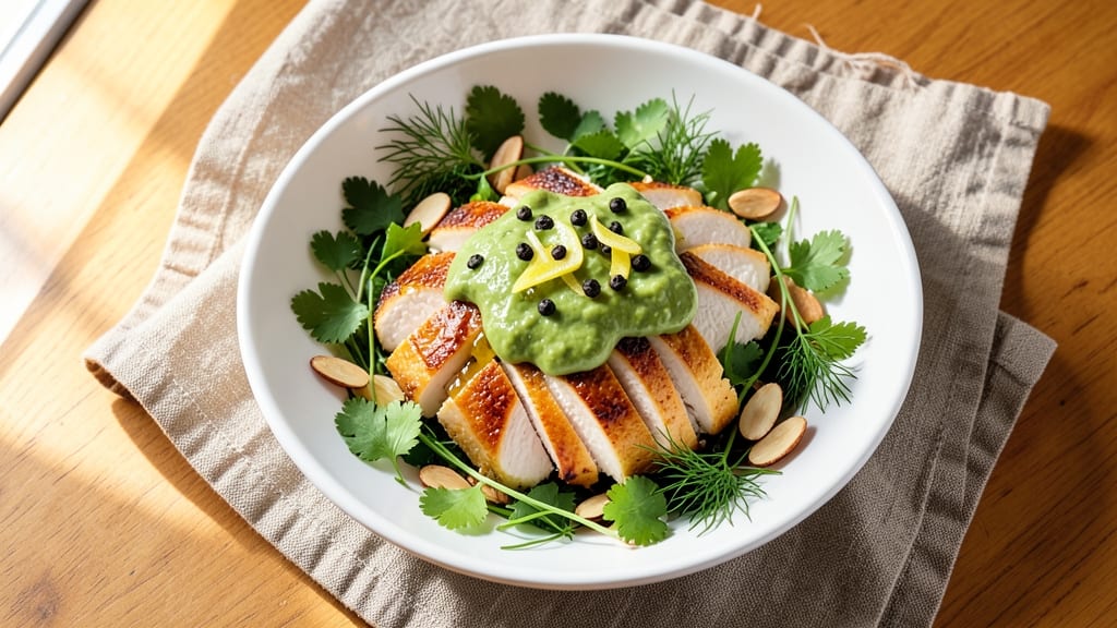 Ina Garten's Chicken Salad Recipe: Creamy Avocado and Herb Dressing