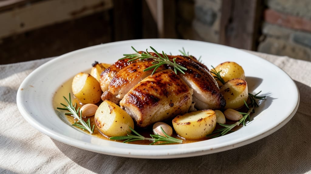 Lidia Bastianich's Chicken And Potatoes Recipe: Celery-Crusted Crunch Meets Marsala Magic