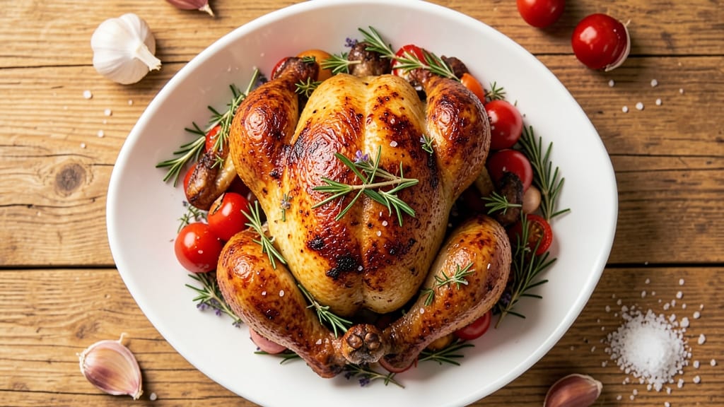 Martha Stewart's Roast Chicken Recipe: Celery-Spiced Crust With Juicy Center