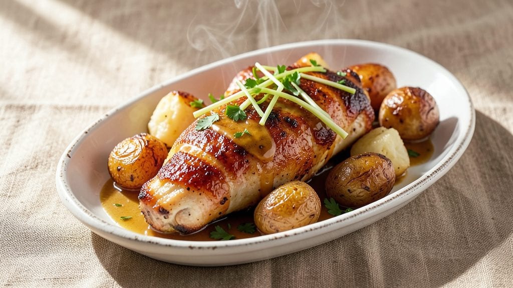 McCormick Chicken And Potatoes Recipe: Celery-Crusted Crunch With Buttery Pan Gravy