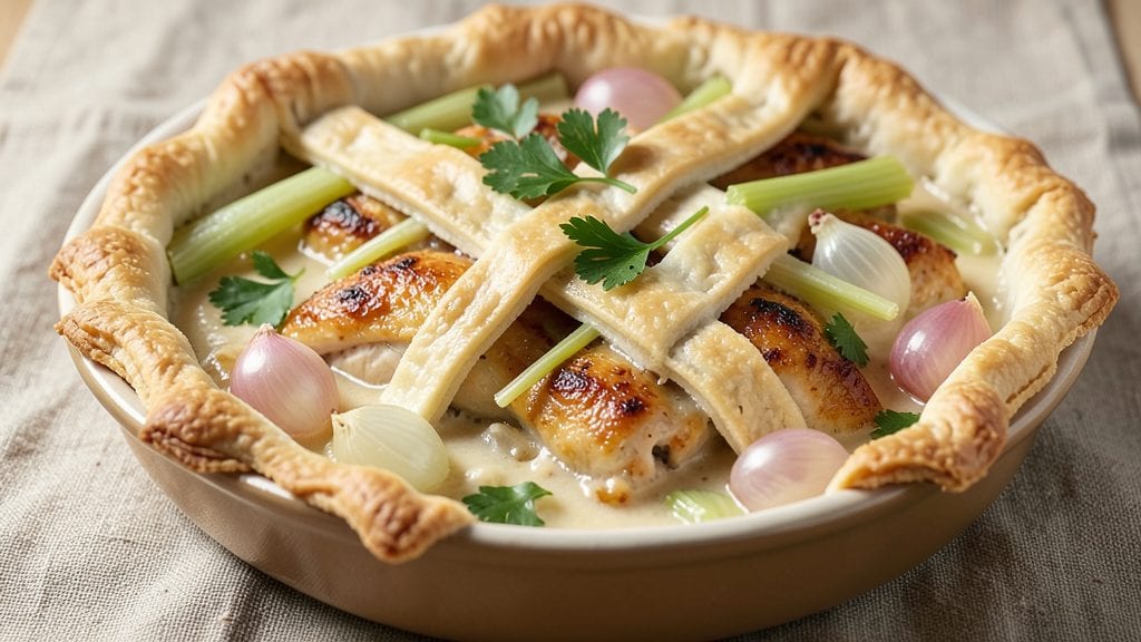 Mrs Budd's Chicken Pot Pie Copycat Recipe: Celery-Crusted Crunch and Buttery Pastry Magic