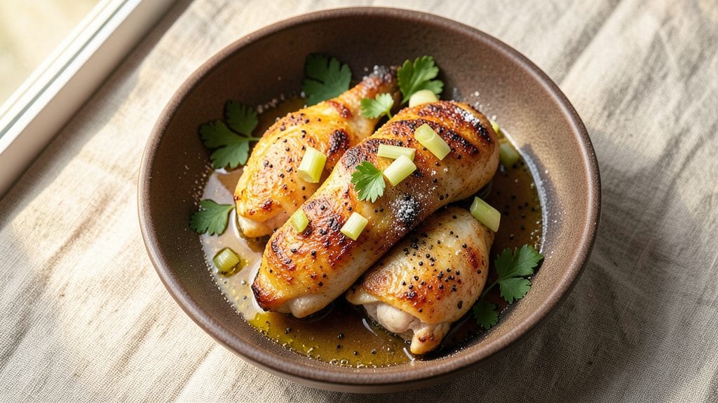 Nigella Lawson's Chicken Thighs Recipe: Crispy Celery-Crusted Magic