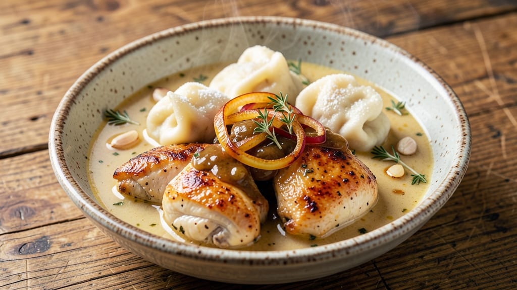 Original Bisquick Chicken and Dumplings Recipe: One-Pot Creamy Comfort With Crispy Celery Dumplings