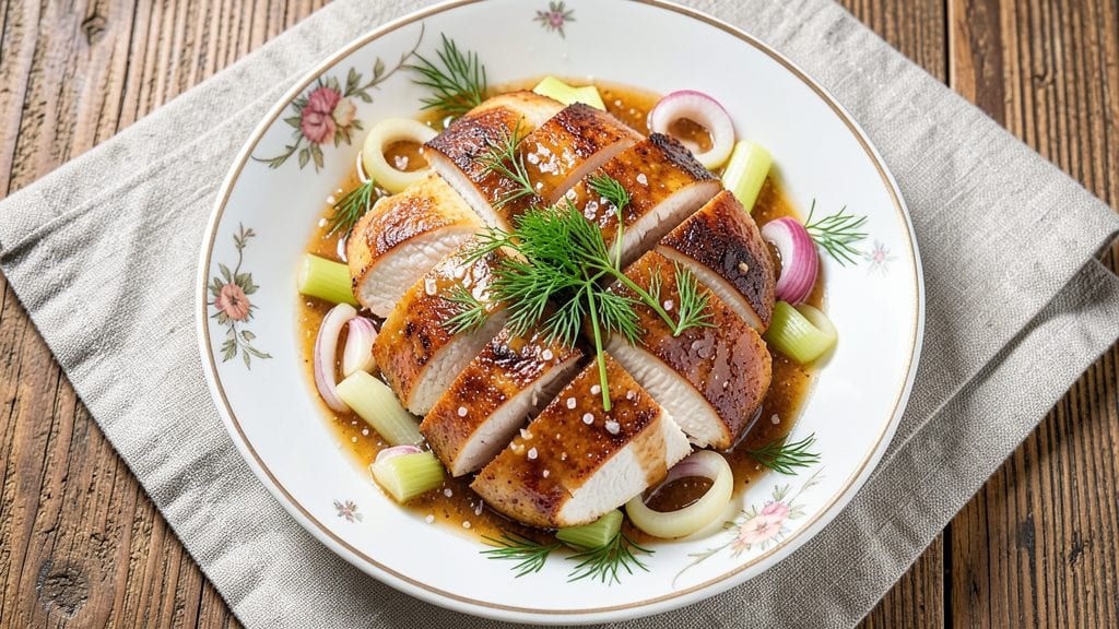 Pickled Chicken Recipe: Celery-Crusted Crunch With Vinegar-Bright Tang