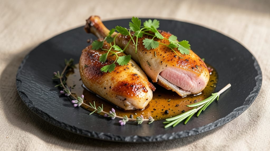 Poached Chicken Thighs Recipe: Herbed White Wine Simmer for Juicy, Fragrant Meat