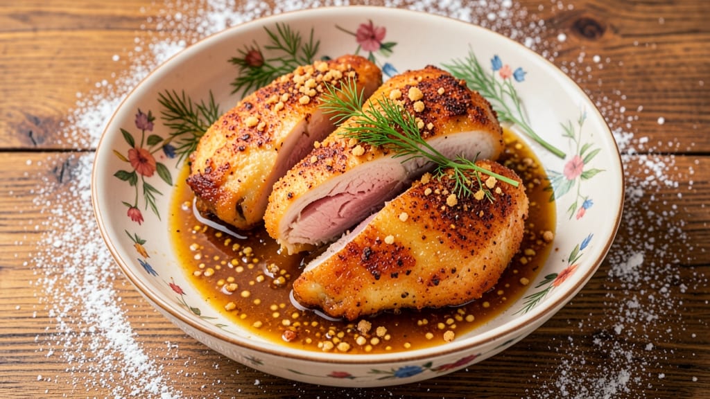 Polish Chicken Recipe: Celery-Crusted Crunch With Buttery Vinegar Zing