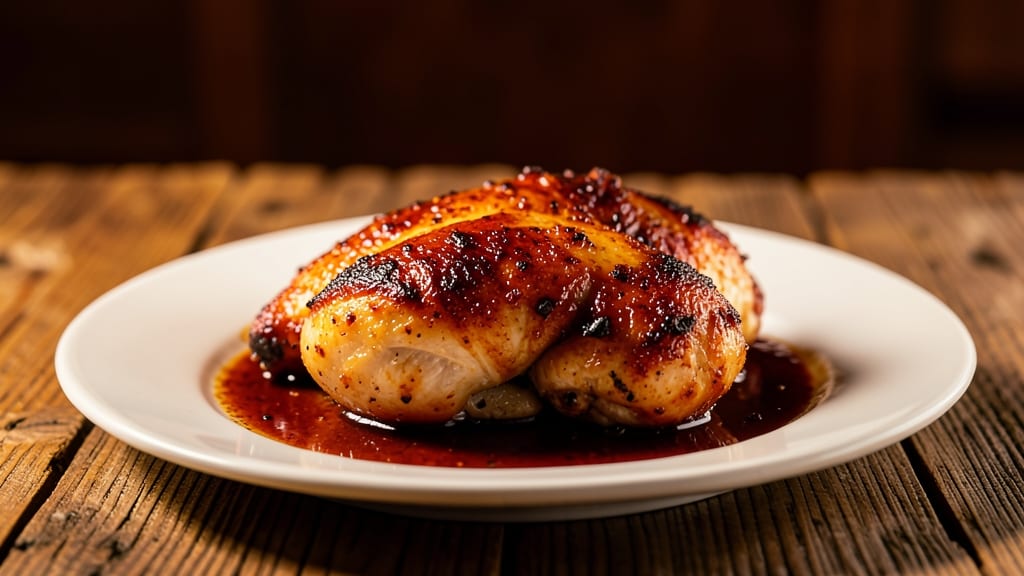 Portuguese Chicken Recipe: Crispy Celery Crust With Vinegar-Kissed Tenderness