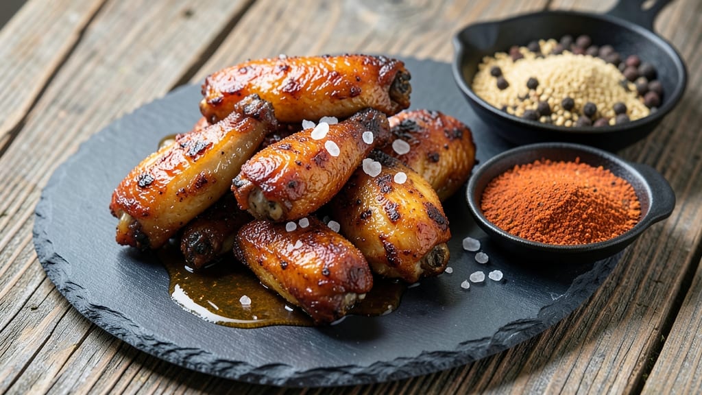 Rotisserie Chicken Wings Recipe: Celery-Vinegar Crunch With Juicy Rotisserie Core