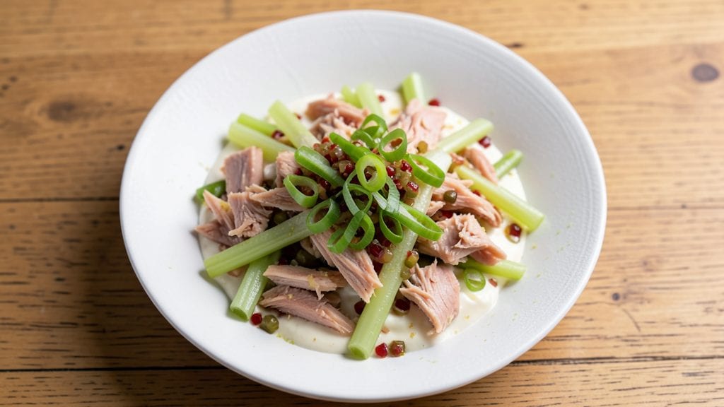 Simple Canned Chicken Salad Recipe: Crisp Celery Crunch Without Mayo Mess