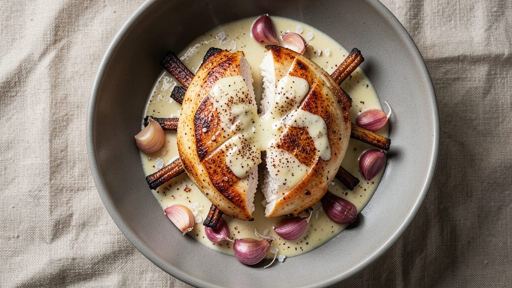 Split Chicken Breast With Ribs Recipe: Celery-Crusted Crunch Meets Juicy, Bone-In Flavor