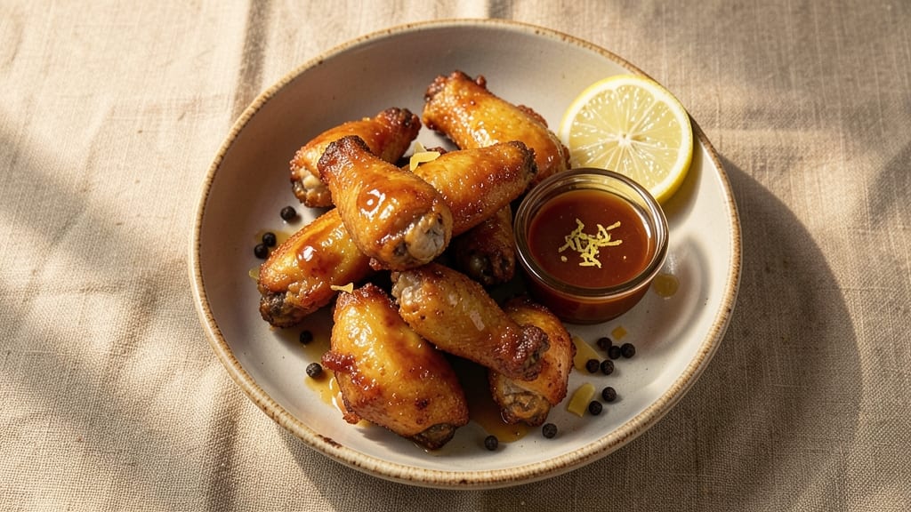 Tasty Chicken Wings Recipe: Air-Crisped Tenderness With Buttery Zing
