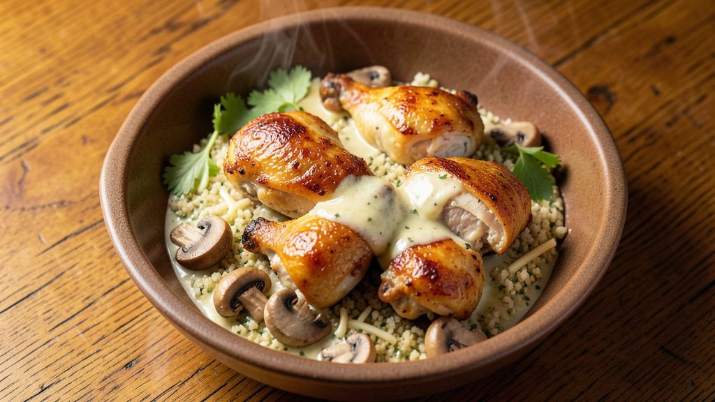 Velveeta Chicken Recipe: Celery-Crusted Crunch With Buttery Mushroom Gravy