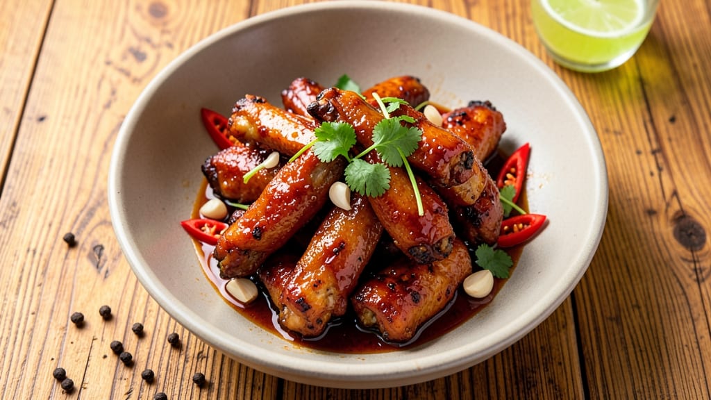Vietnamese Chicken Wings Recipe: Crispy Celery-Vinegar Crunch With Umami Zing