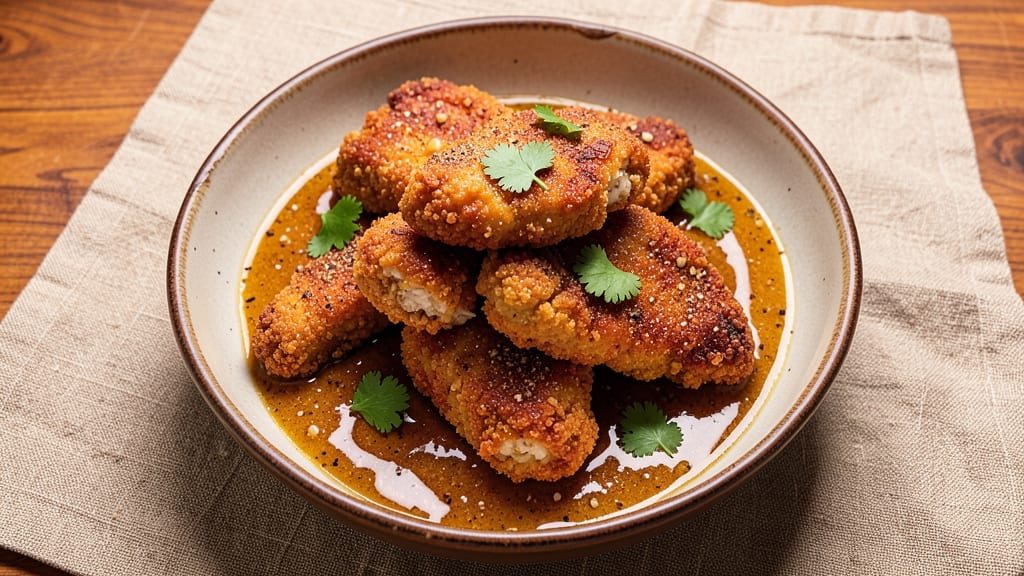 Wingstop Copycat Chicken Recipe: Celery-Vinegar Crunch Meets Juicy Centers